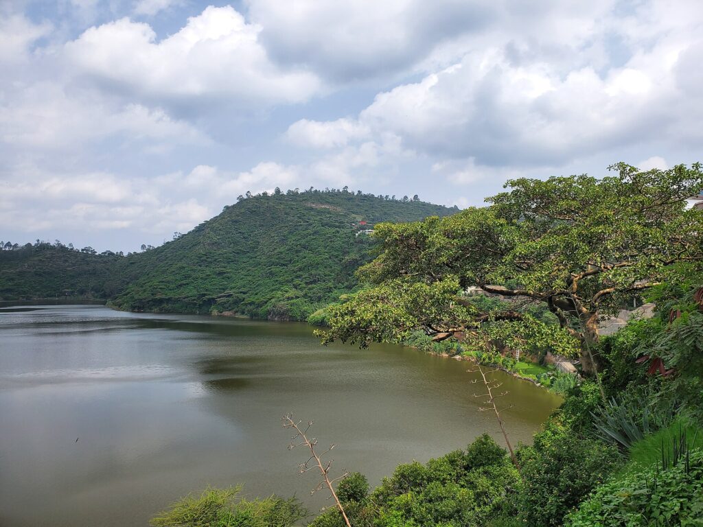 Lake Bishoftu, one of the crater lakes of Bishoftu