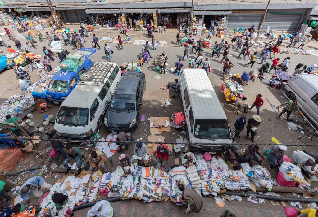 Merkato market in Addis Ababa