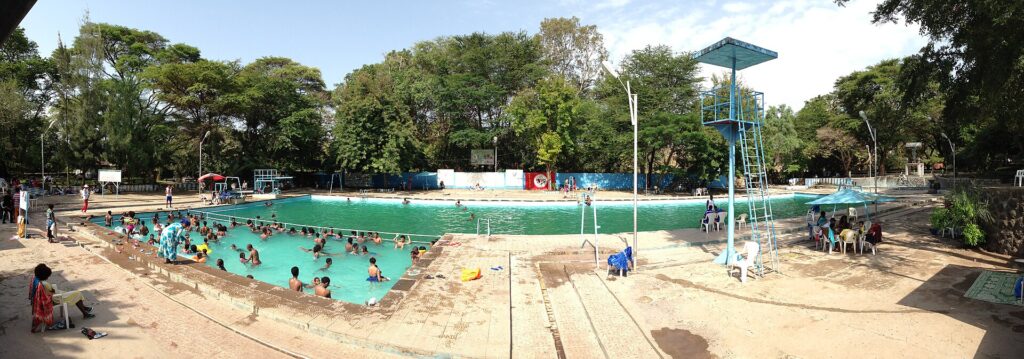 Hot spring pool at Sodere