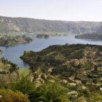 Lake Wenchi inside the Wenchi crater